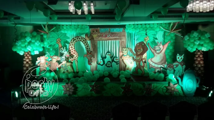 decorations Teddy Theme Colorful Baby Shower Decor